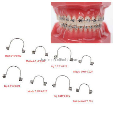 Orthodontic Niti Open Coil Springs 0.75mm Size 1 Meter Length 3 Years Shelf Life and Suitable for Customer Requirements
