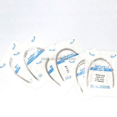 Instrument classification Class II Dental Archwire Stainless Steel Archwire for Orthodontic Treatment