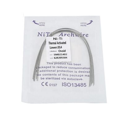 Instrument classification Class II Dental Archwire Stainless Steel Archwire for Orthodontic Treatment