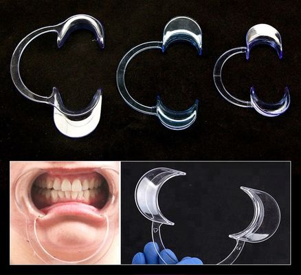 Plastic C Shape Disposable Dental Cheek Retractor Mouth Opener The Game-Changer for Medium/Large Orthodontic Procedures