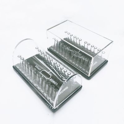 Dental Arch Wire Holder Round Archwire Box with Transparent Display for 2024 and Dental Equipment Industry