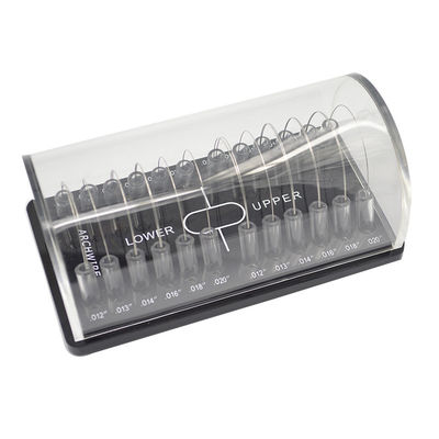Dental Arch Wire Holder Round Archwire Box with Transparent Display for 2024 and Dental Equipment Industry
