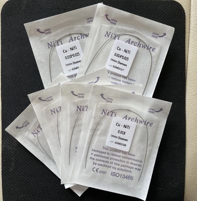 Super Elastic 0.0175" 7 Stranded Wire Twist Tie Orthodontic Twist Flex Wires with Reverse Curve and Spring Properties