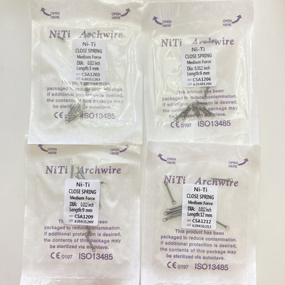 Super Elastic 0.0175" 7 Stranded Wire Twist Tie Orthodontic Twist Flex Wires with Reverse Curve and Spring Properties