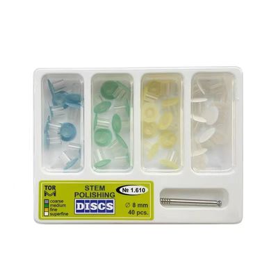 TOR Sectional Matrix Kit 600 Dental Stem Polishing Finishing Discs Set for Teeth Restoration Universal 80 pcs