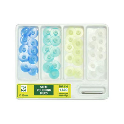 TOR Sectional Matrix Kit 600 Dental Stem Polishing Finishing Discs Set for Teeth Restoration Universal 80 pcs