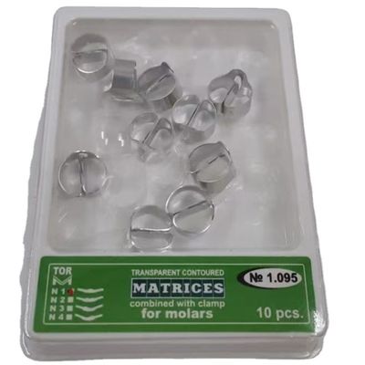 GB/T18830-2009 Dental Molar Transparent Contoured Matrices Combined with Clamp TOR VM/ TOP BM at Affordable