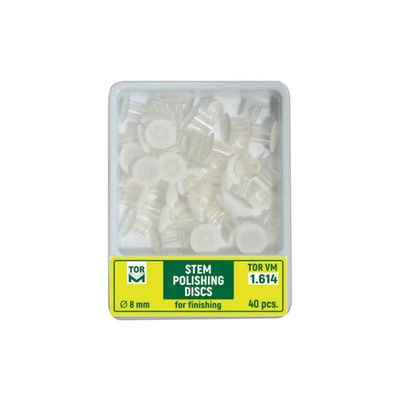 Polishing Superfine Dental Restorative Materials 1.614 Stem Discs with Mandrel TOR VM