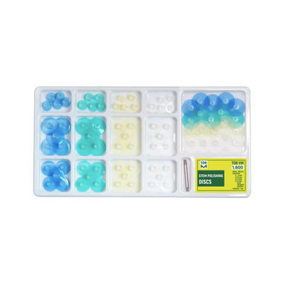 Polishing Superfine Dental Restorative Materials 1.614 Stem Discs with Mandrel TOR VM