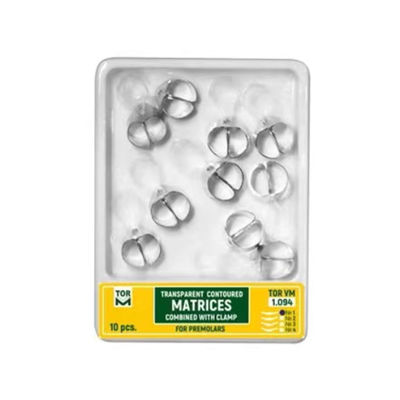 Instrument Classification Class II Dental Premolar Transparent Contoured Matrices Combined with Clamp TOR VM/ TOP BM 1.094