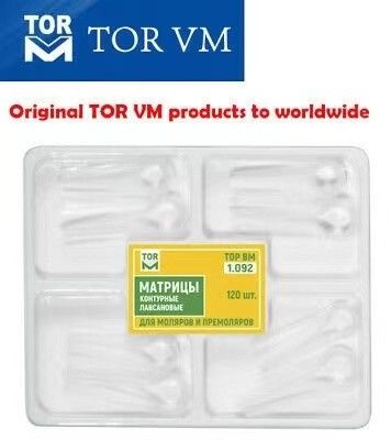 Instrument classification Class II 1.090 Dental Kit of premolar Transparent Contoured Matrices 30 pcs. TOR VM/ TOP BM