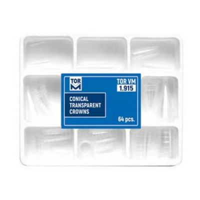 TOR VM Dental Matrices Conical Transparent Crowns 1.915 8 Types 8pcs Each Shelf Life 2 Years Meets MFDS Safety Standard