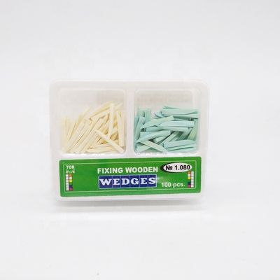 Manual Fixing Transparent Wedges Thin and Medium Wedge 2 Types No. 1.810 Kit 40 pcs. TOP BM for Dental Professionals