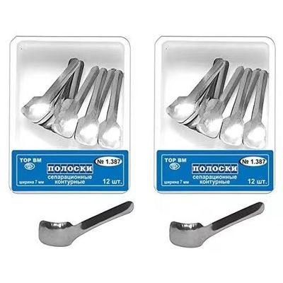 12pcs/kit Dental Restoration Materials Twin Anterior Matrices no.1.523/1.533 TOR VM Shelf Life 2 years MFDS Safety Standard