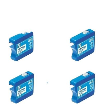 Plastic Dental Restoration Material TOR VM Metal Strip Rolls 1.392 Safety Standard GB/T18830-2009 6mm x 3m Square Box