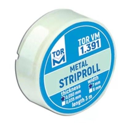 Hot Product TOR VM Metal Strip Rolls 1.393 Striproll 6mm x 3m Manual Dental Areal Power Source in Square Box