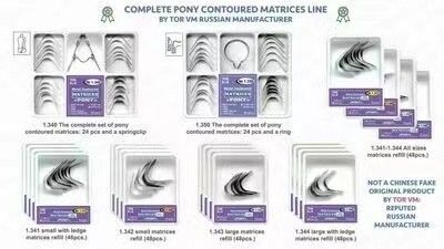 TOR VM Dental 1.340 METAL Contoured MATRICES Kit with Slot Springclip and Shelf Life 2 years