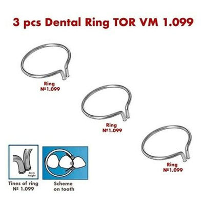 ce certified Dental Restoration Products Materials TOR VM Set of Rings 1.399 /Rings for Sectional Matrices Installation