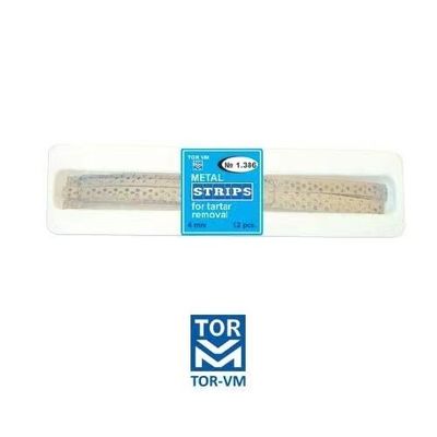 Instrument classification Class II TOR-VM Perforated Prophylactic Metal Strips 1.386 for Tartar Removal