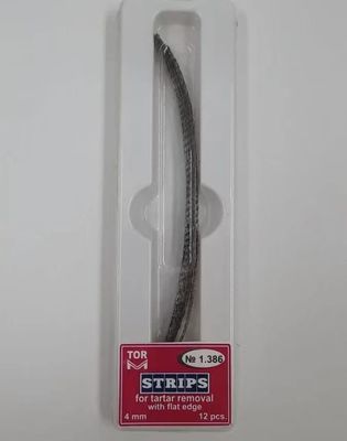 Instrument classification Class II TOR-VM Perforated Prophylactic Metal Strips 1.386 for Tartar Removal