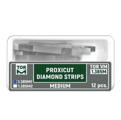 Class II Dental Proxicut Diamond Strips 1.385 12pcs/Do-All Proxicut System Imported from Russia for Dental Professionals