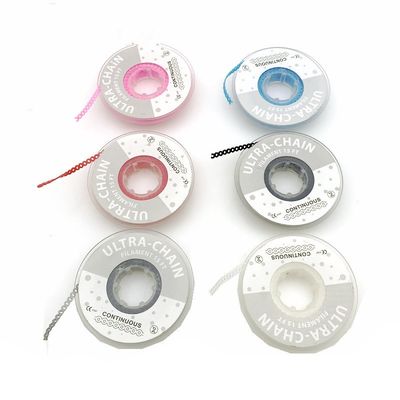 2024 Long/Short/Continuous Size Dental Orthotic Elastolink Power Chain Clear White with GB15979-2002 Safety Standard