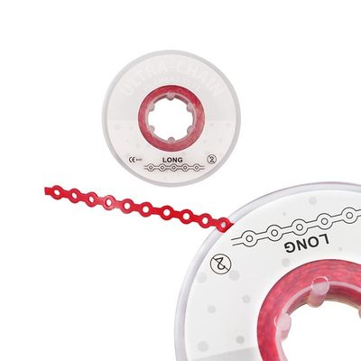 2024 Long/Short/Continuous Size Dental Orthotic Elastolink Power Chain Clear White with GB15979-2002 Safety Standard