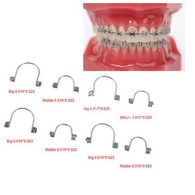 ISO Certified Dental Orthodontic Ligature Twisted 200pcs/pack Made of Medical Stainless Steel for Dental