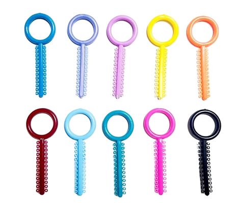 1040pcs/bag Dental orthodontic accessory odontologia Elastic Ligature Ties For Bracket Sale O rings ortodoncia Elastics