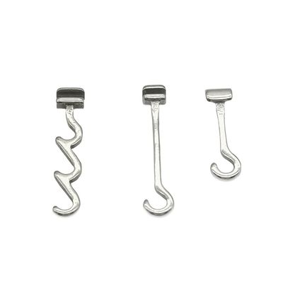 Hot Orthodontic Surgical Instrument Curved Crimpable Hooks Long and Short for Orthodontic Dental Teeth