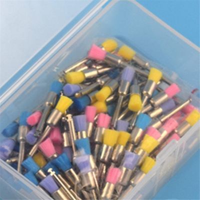 Dental Colorful Polishing Prophy Brush Kit Disposable Dental Brush for Personal and Professional Dental Equipment