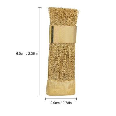 Class II Copper Wire Dental Equipment Brass Wiros Flat Brush 2024 for Instrument Classification
