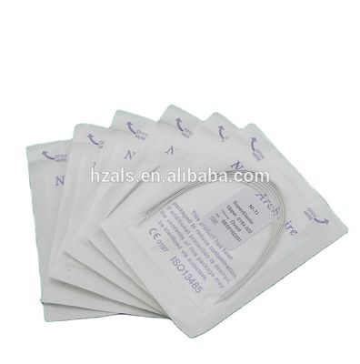 Reverse Curve Stainless Steel Wire for Lingual Bracket in Orthodontic Treatment