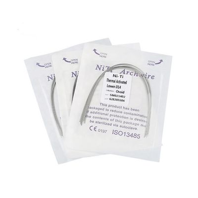 Class II Metal Hot ALS Dental Orthodontic TMA ArchWires 1725 Brackets Wire Round and Rectangular