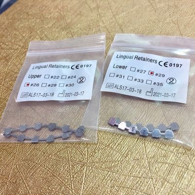 Class II Dental Orthodontic Material Upper Size 22 Lingual Retainer Tongue Retainer