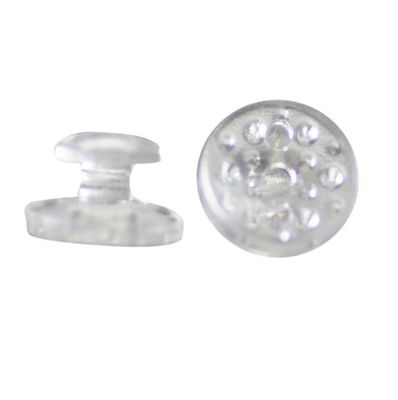MFDS Safety Standard HOT Dental Orthodontic Plastic Ceramic Clear Invisible Lingual Button 10 Size Alternatives