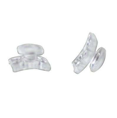 CE ISO Certified Dental Orthodontic Plastic Ceramic Clear Invisible Lingual Button for Invisible Orthodontic Treatment