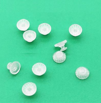 CE ISO Certified Dental Orthodontic Plastic Ceramic Clear Invisible Lingual Button for Invisible Orthodontic Treatment