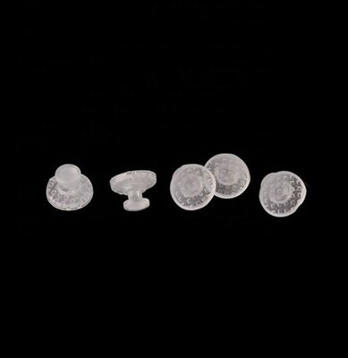CE ISO Certified Dental Orthodontic Plastic Ceramic Clear Invisible Lingual Button for Invisible Orthodontic Treatment