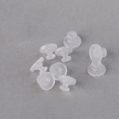 CE ISO Certified Dental Orthodontic Plastic Ceramic Clear Invisible Lingual Button for Invisible Orthodontic Treatment