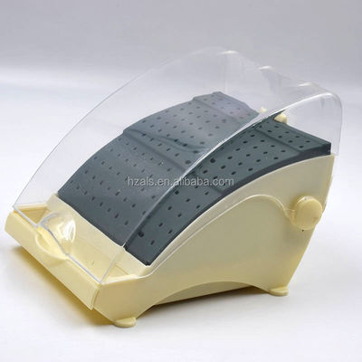 Assorted Round Dental Bur Block Holder Station box For Dental Lab