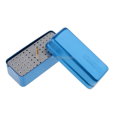 Assorted Round Dental Bur Block Holder Station box For Dental Lab