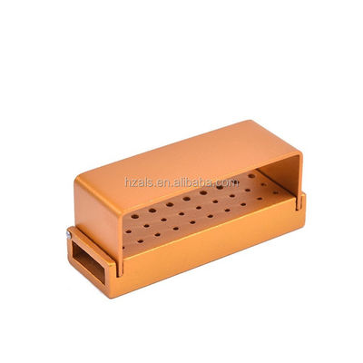Disinfection Orthodontic Accessory Diamond Dental Bur Holder Aluminium