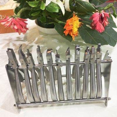ODM Orthodontic Accessory Stainless Steel Holder Rack Stand For Class I Pliers