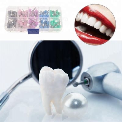 Tooth Orthodontic Accessory Rubber Cup Dental Prophylaxis 100pcs Mixed Color