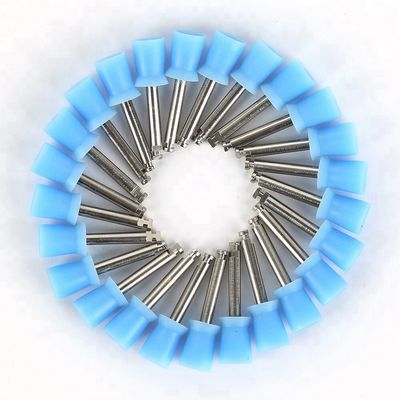 Class I Instrument Dental Lab White Polishing Cup Prophy Brush Dental 100pcs/Bag