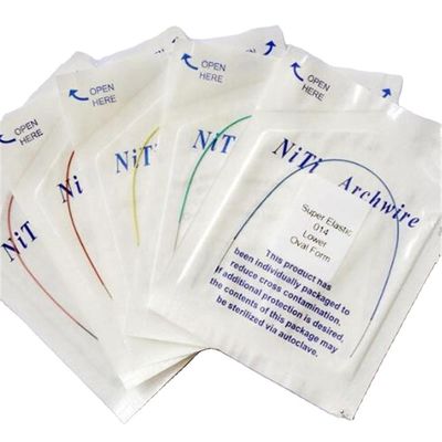 Dental Orthodontic Accessory Tooth Color Niti Archwire For OnTeeth Treatment