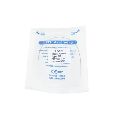 Precision ALS Orthodontic Accessory Natural TMA Round Wires 0.012/14/16/18/20 for Dentistry