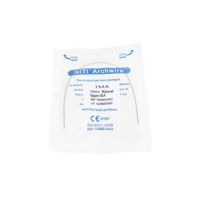 Precision ALS Orthodontic Accessory Natural TMA Round Wires 0.012/14/16/18/20 for Dentistry