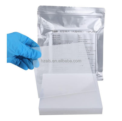 Dental Vacuum Forming Clear Teeth Aligners Invisible Lines TPU Sheet 0.4mm 0.63mm 0.76mm